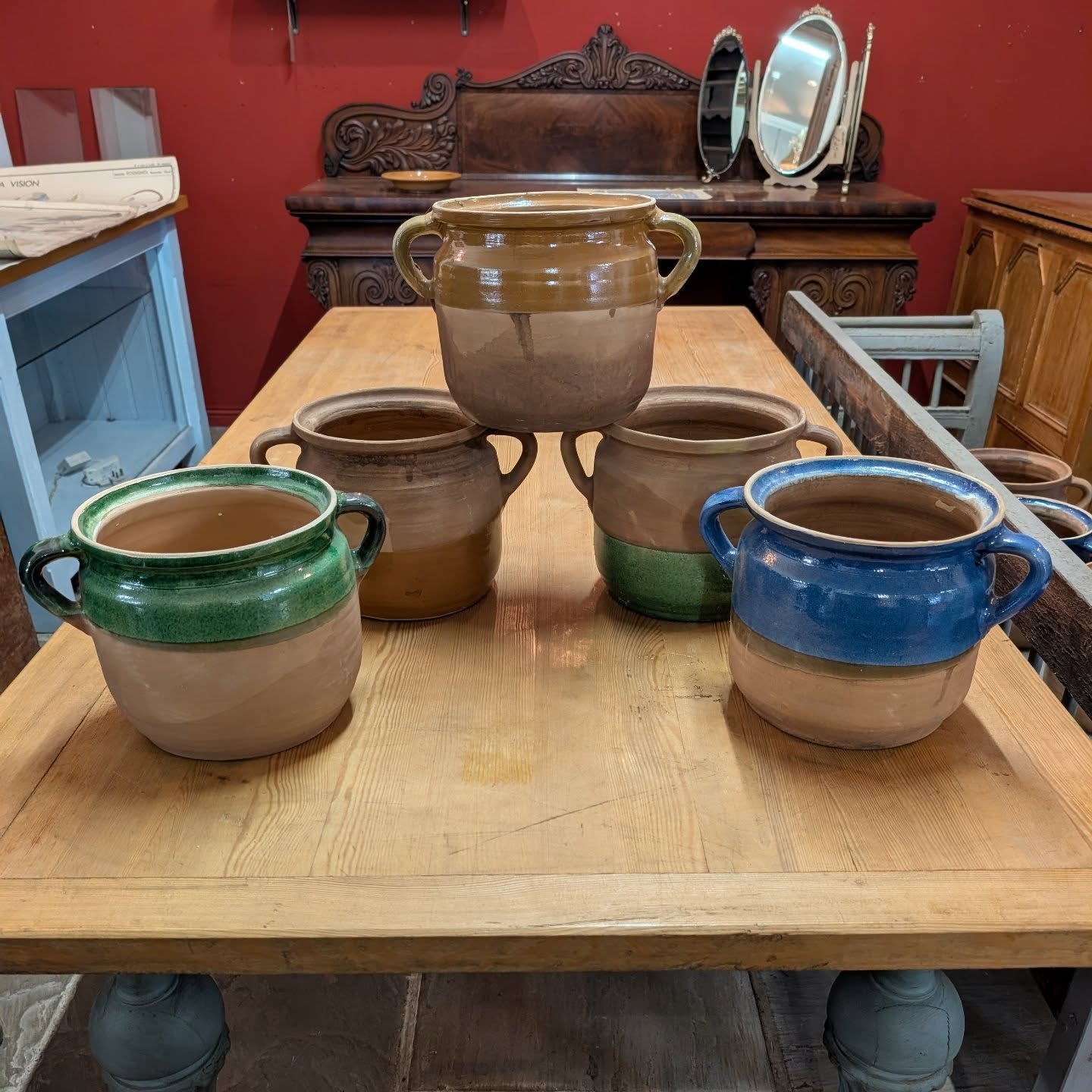 Colourful Hungarian Pots