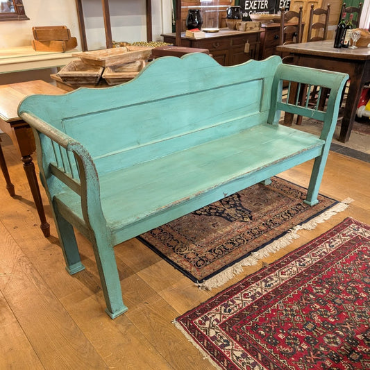 Green Hungarian Bench