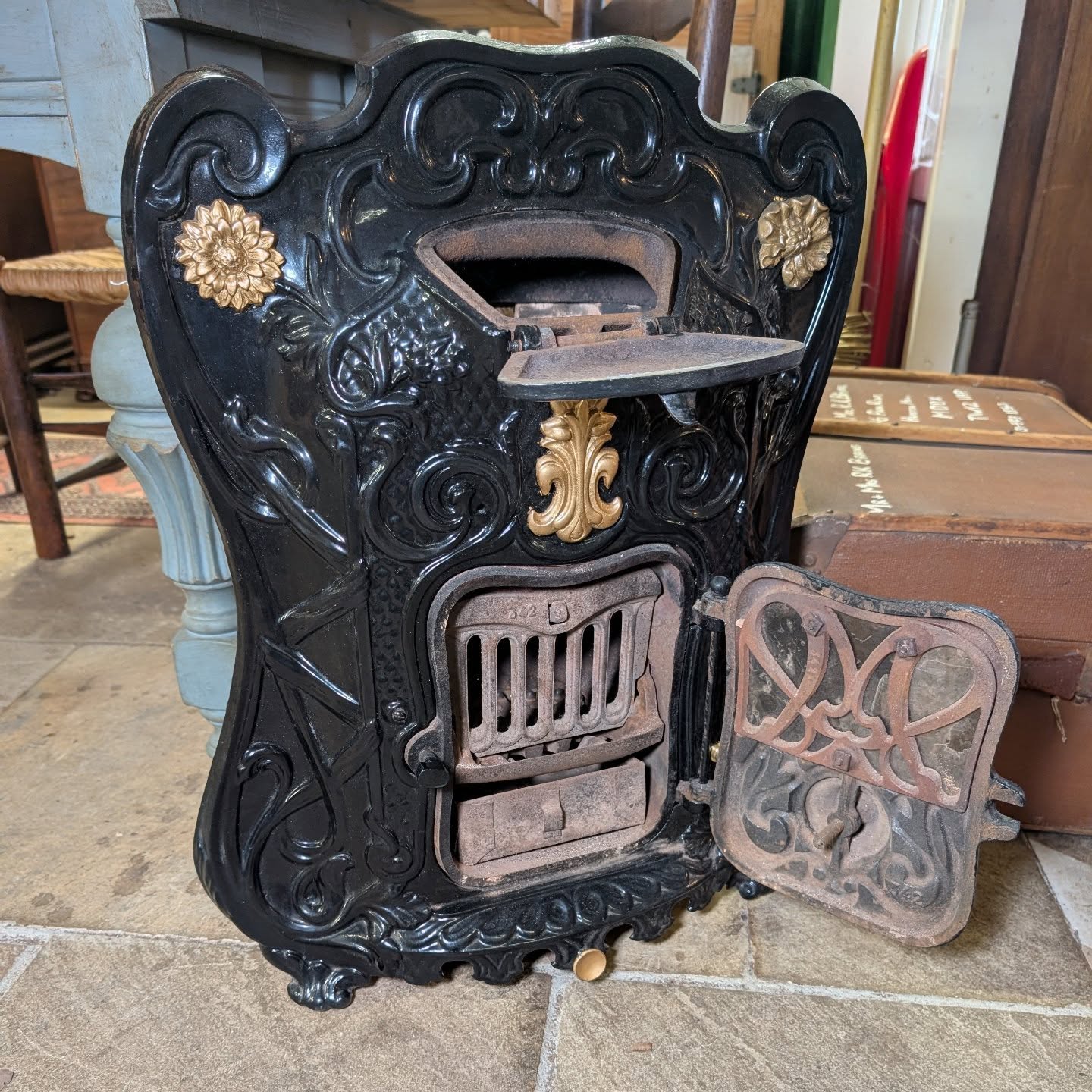 Antique French Godin Stove