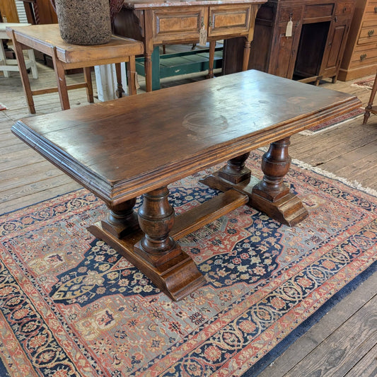 Heavy Solid Oak Coffee Table