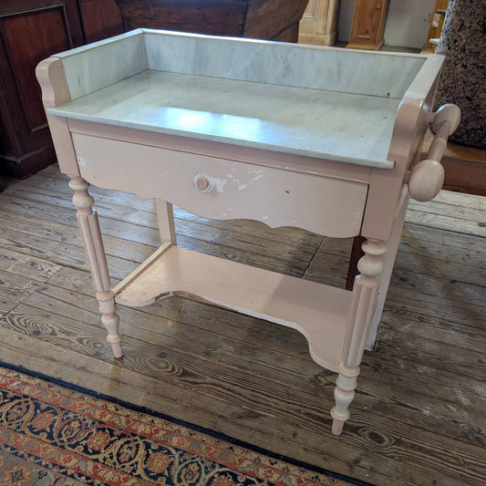 Small Marble Top Washstand