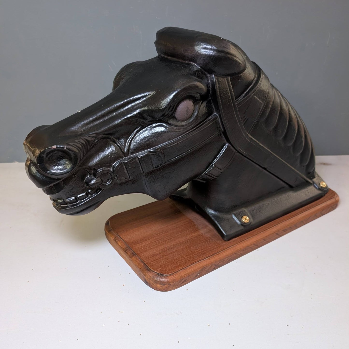 Cast Iron Horses Head