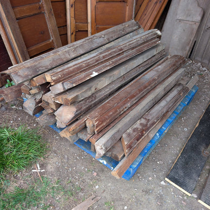 Old Shaped Church Timber