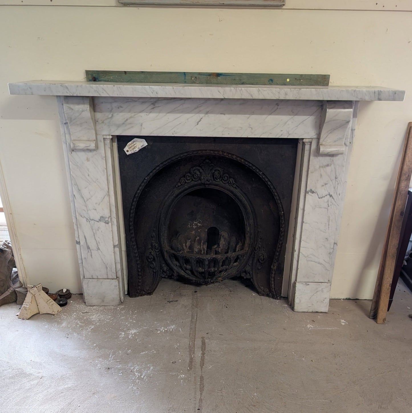 Carrara Marble Fire Surround