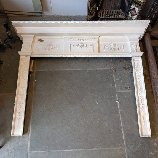 Antique Adams Style Fire Surround