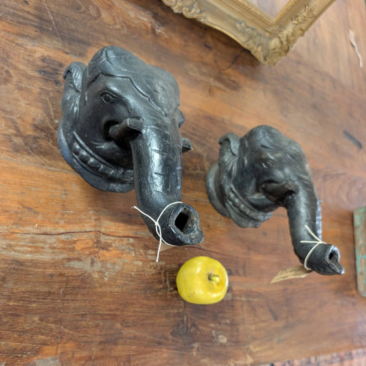 Cast Iron Elephant Water Spouts