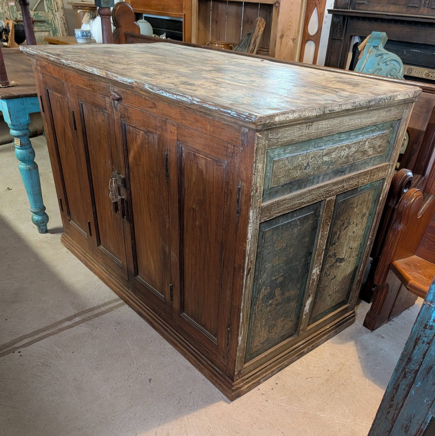 Deep Indian Bi-fold Cupboard
