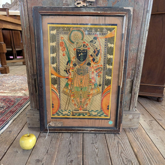 Old Indian Print in Frame