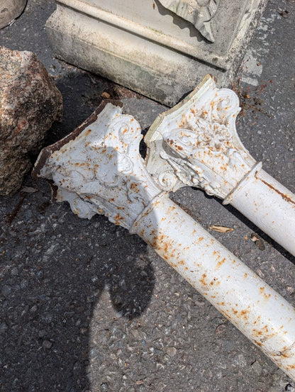 8ft Iron Pillars
