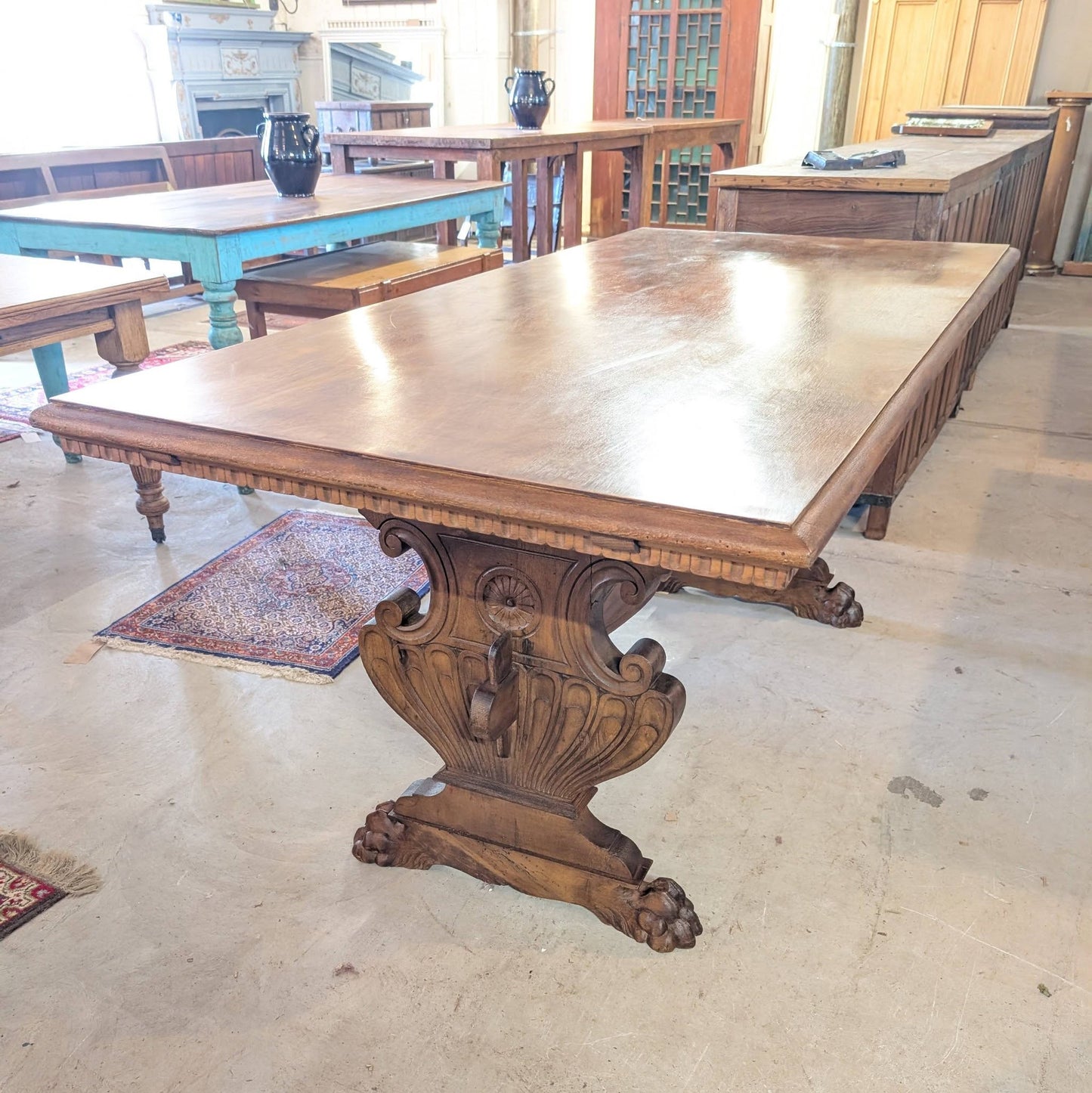 French Style Refectory Table
