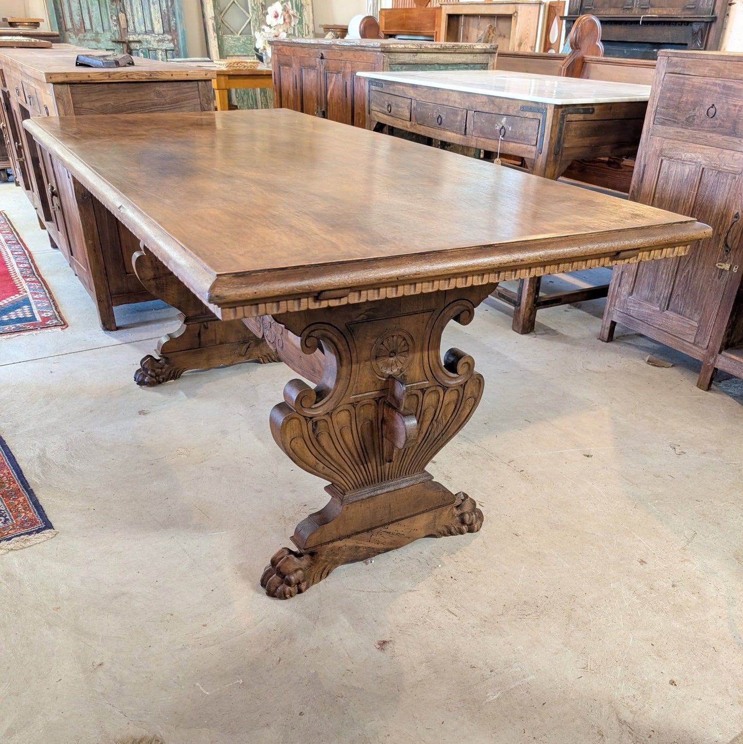 French Style Refectory Table