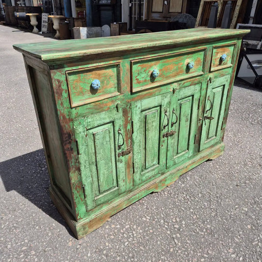 Green Indian Sideboard