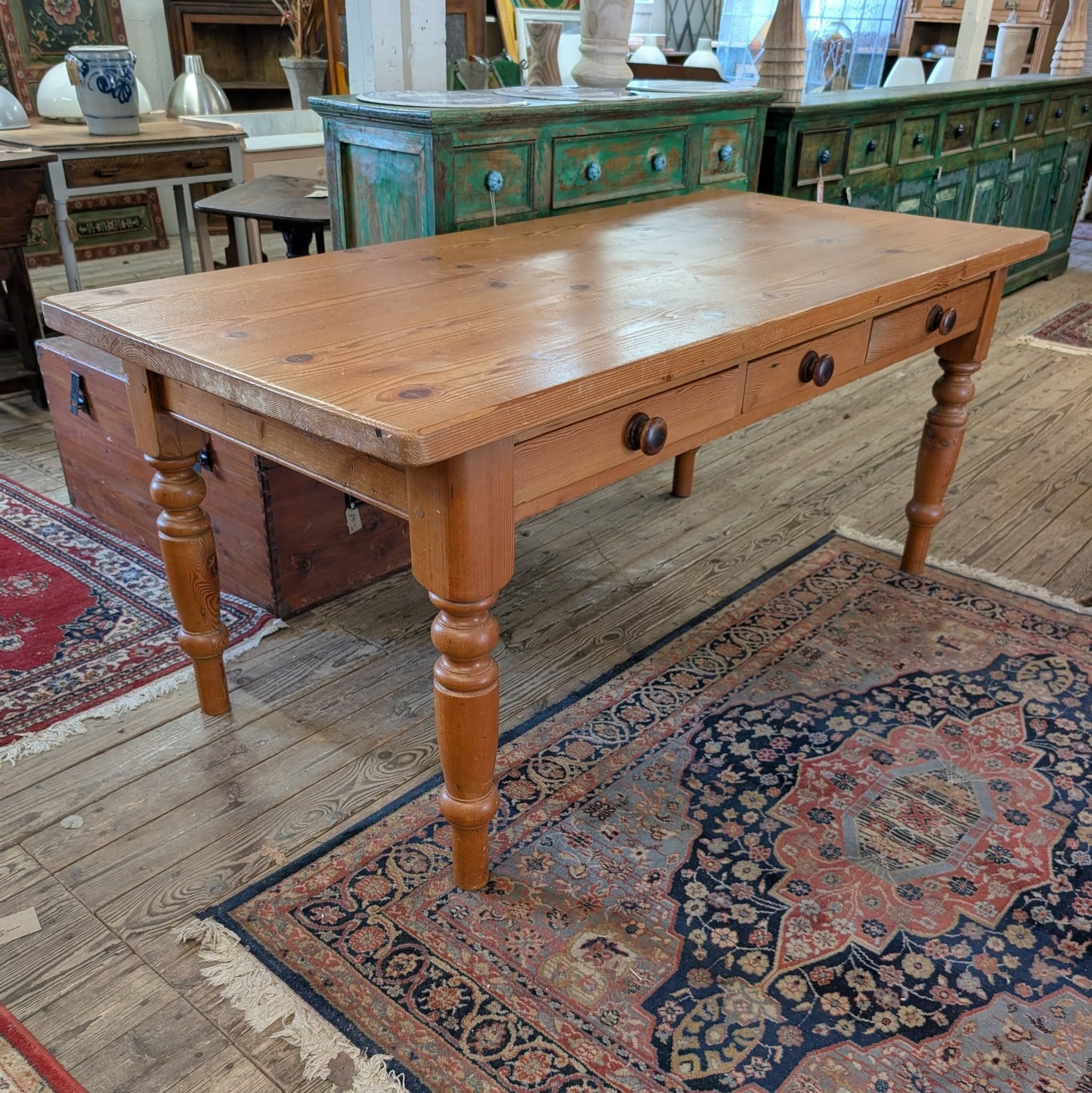 Pine Farmhouse Table