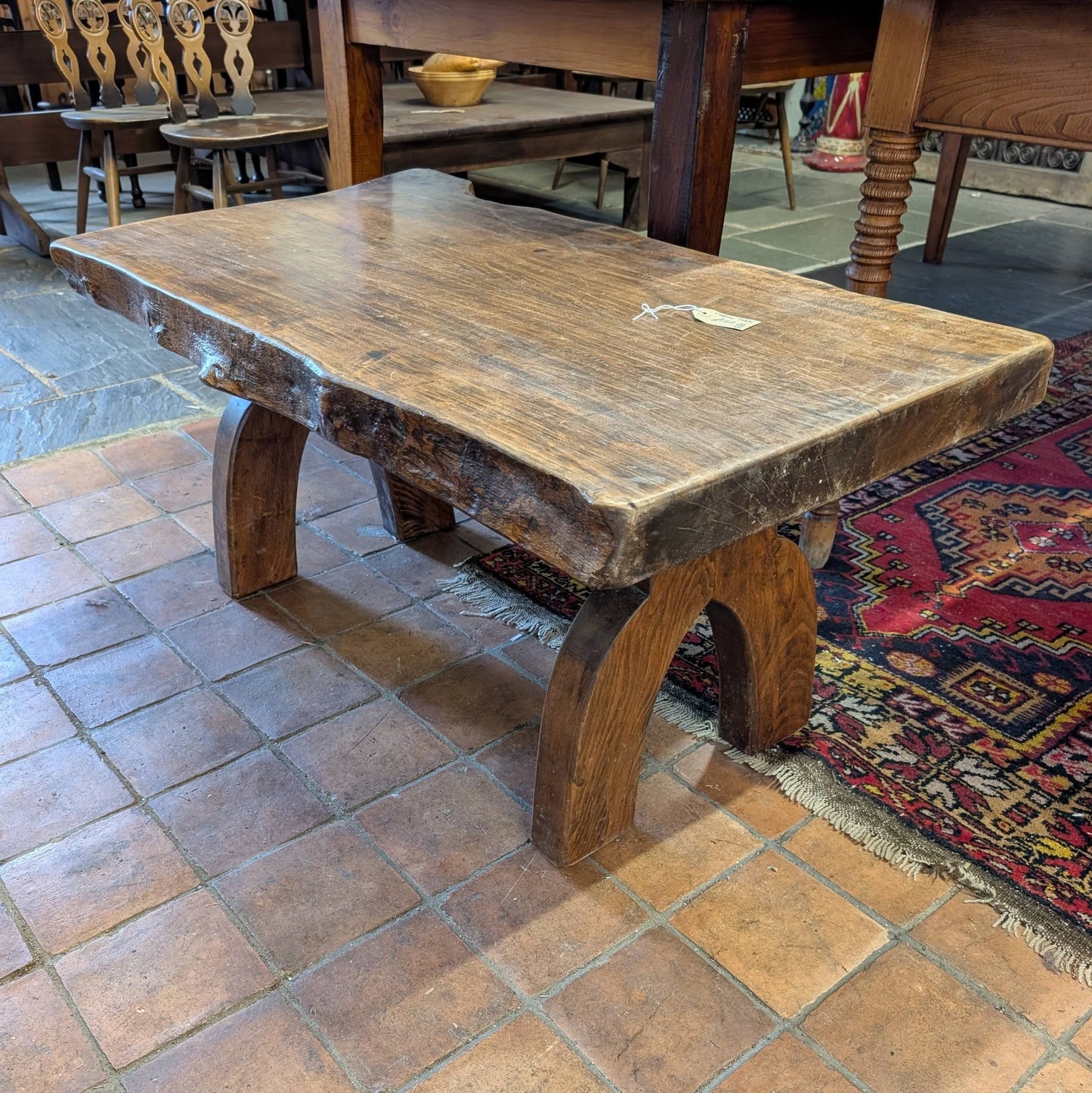 Chunky Rustic Oak Coffee Table