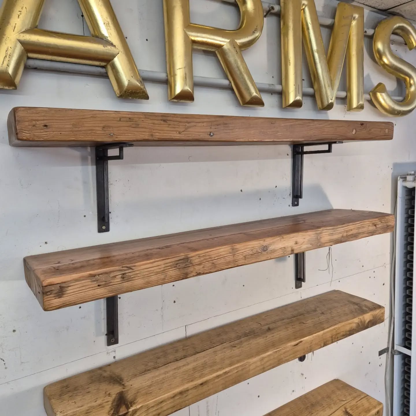 Chunky Rustic Shelves