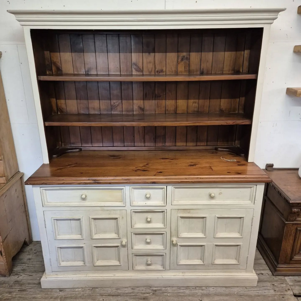 Painted Kitchen Dresser