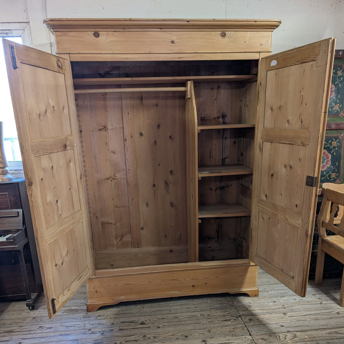 Pine Knockdown Wardrobe