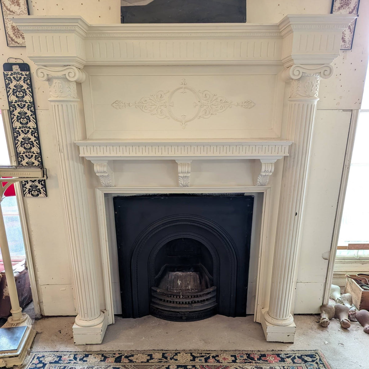 Grand Hard Wood Fire Surround