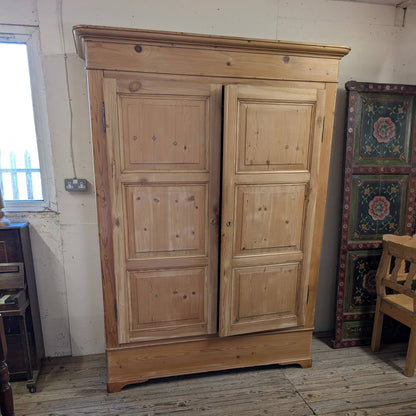 Pine Knockdown Wardrobe