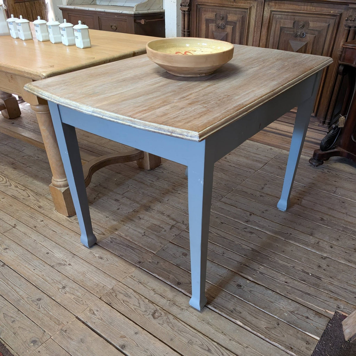 Vintage French Oak Table