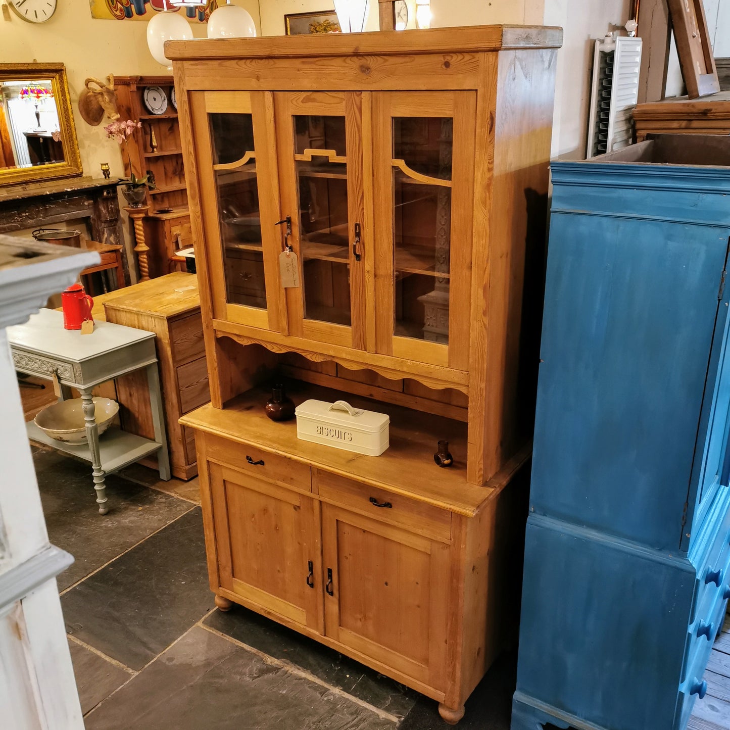 Stripped Pine Glazed Dresser