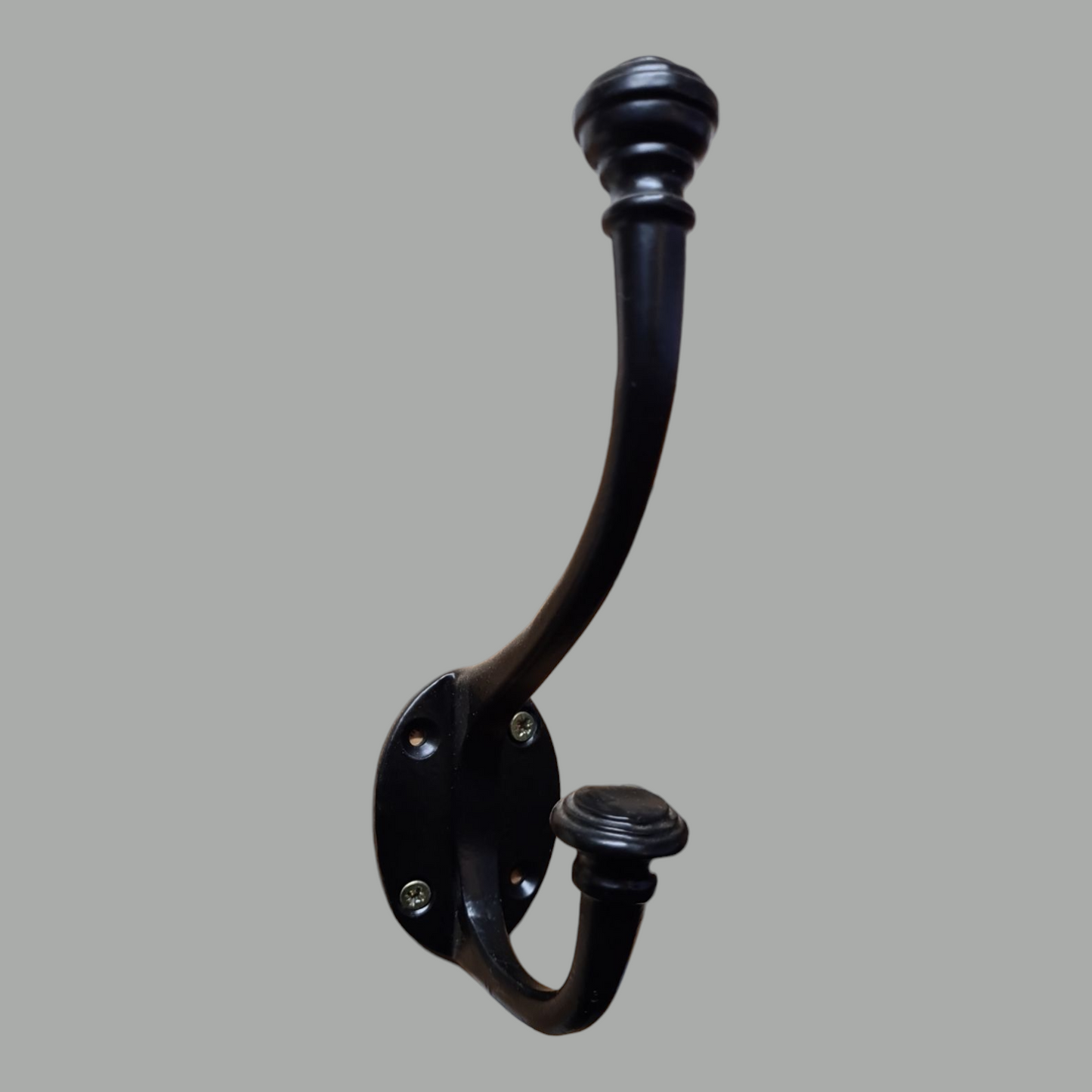 Large Black Hat & Coat Hook