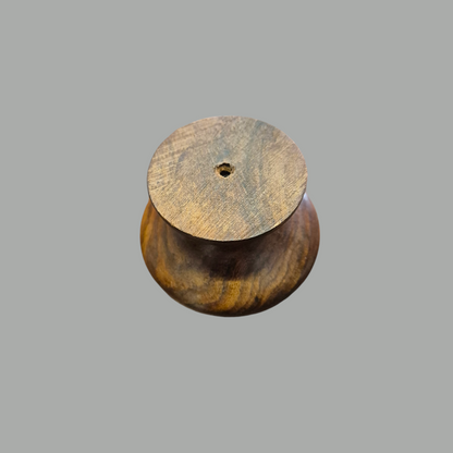 Wooden Screwback Cabinet Knobs 55mm