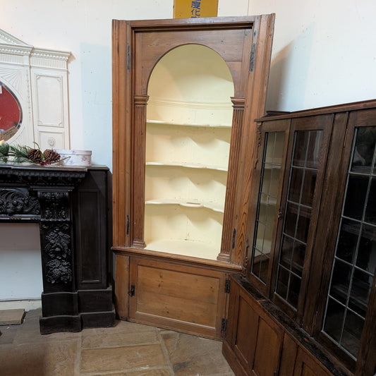 Large Pine Corner Unit