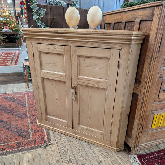 Pine Corner Cupboard